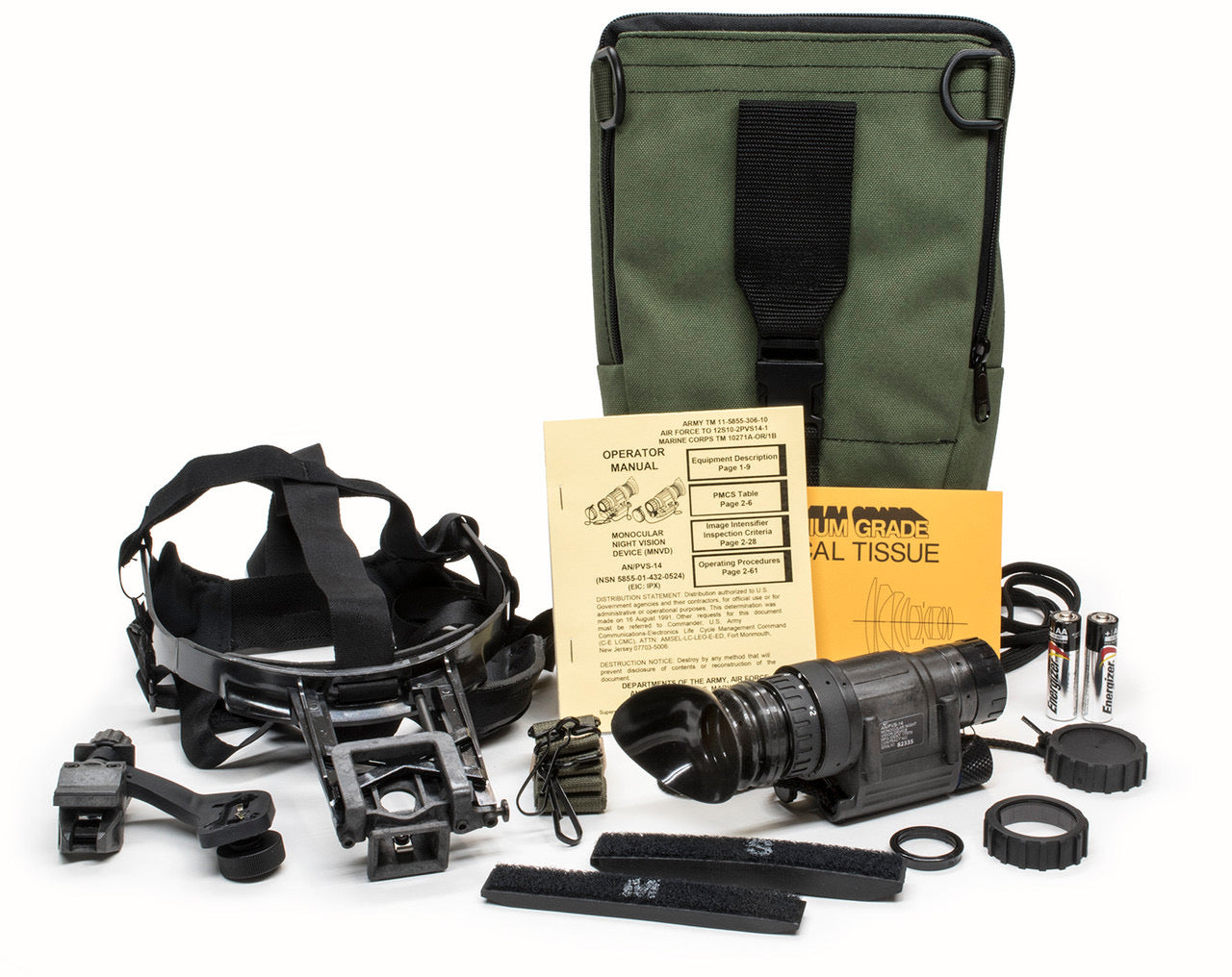 Mil-Spec Noctis ATG-PVS14 Gen III Night Vision Monocular