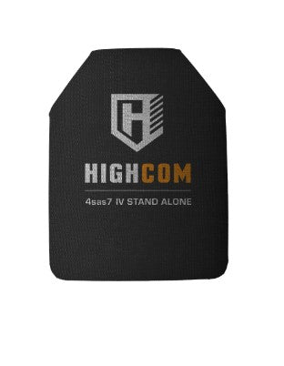 Highcom Armor Level IV Guardian 4sas7 Set of 2 SAPI Cut  Multi Curve