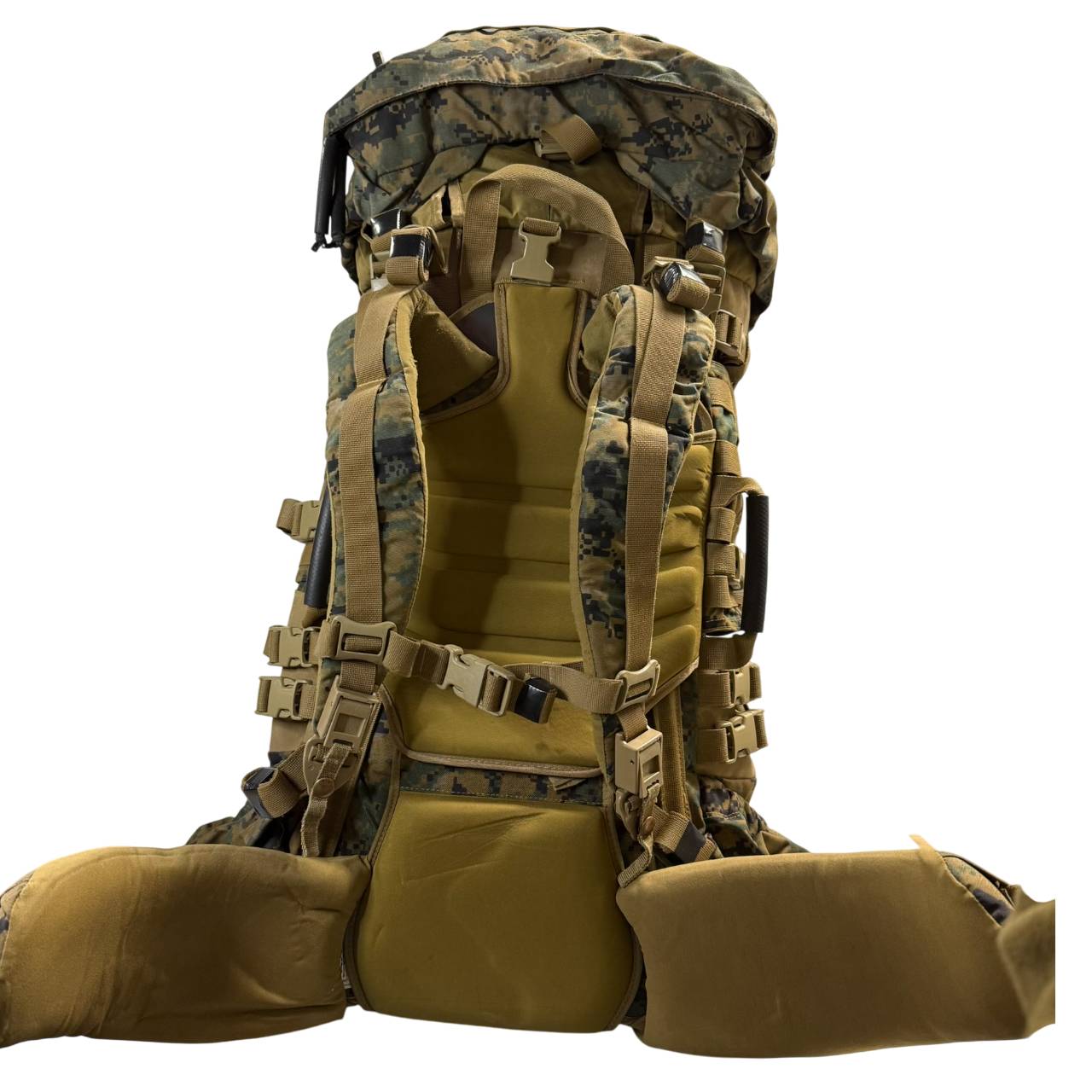 USMC Woodland MARPAT ILBE Large Rucksac With Assault Pack